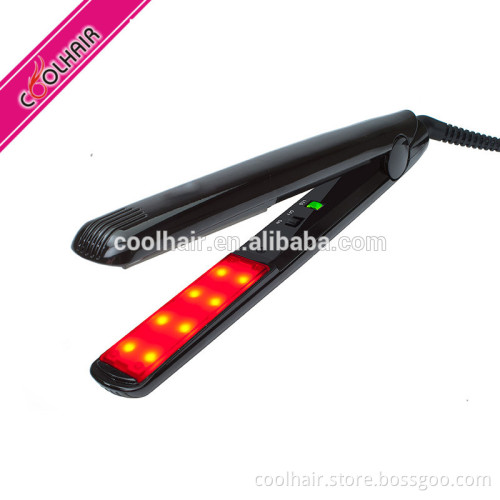 CE ROHS Certificates Salon use 450F Titanium Plate Custom Flat Irons with Private Label